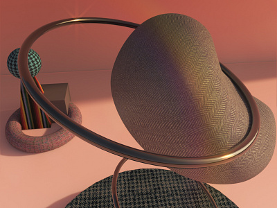 CLOTH BALL 3d after effects animation cinema 4d design designer motion surrealism texture