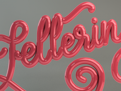 Lettering in 3D