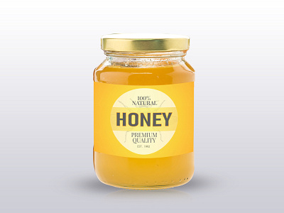 Honey jar label design adobe illustrator box design branding graphic design honey jar honey picture label design packaging label design product product design product packaging