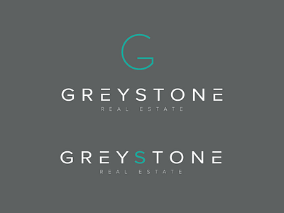 Greystone Real Estate Logo Design branding graphic design logo