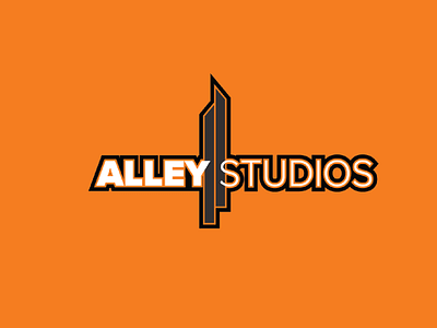 Alley Studios Logo branding design graphic design logo typography vector