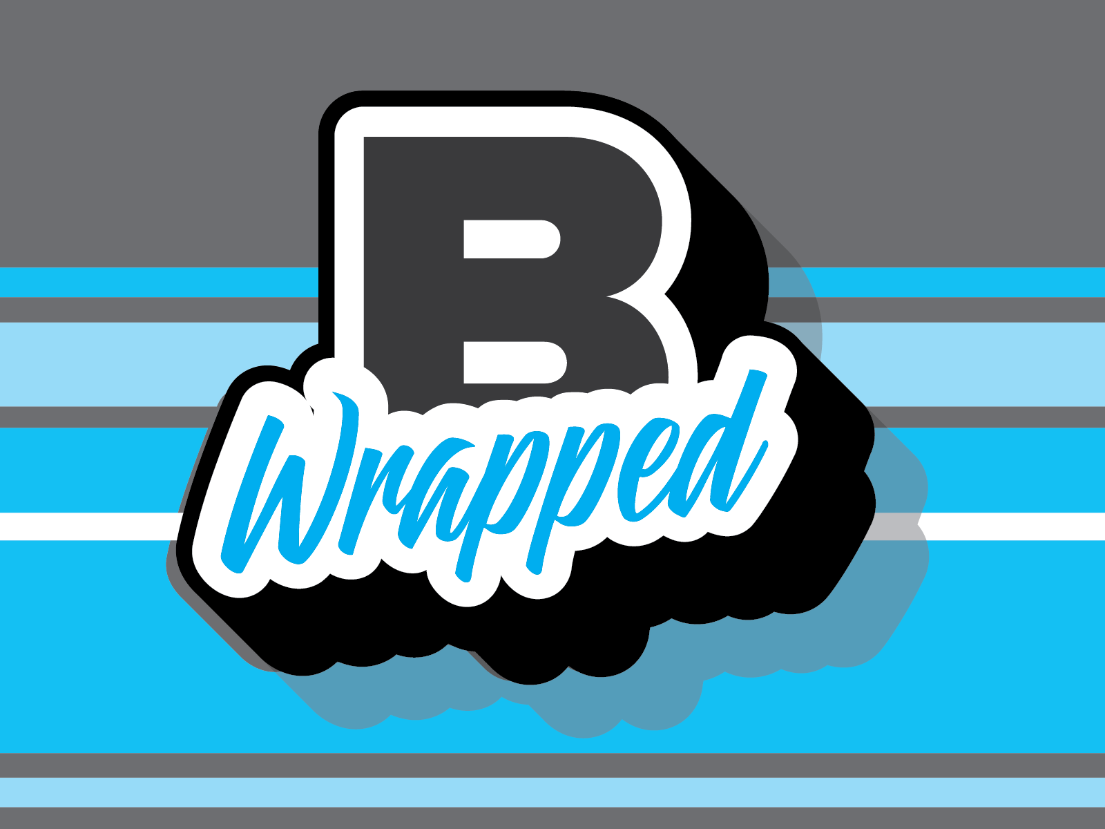 B Wrapped Logo By Bearded Man Studios On Dribbble