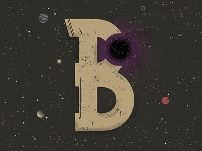 B for Black hole - 36 Days of Type