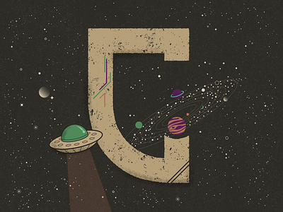 G for Galaxy - 36 Days of Type