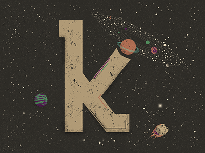 K for Kuiper belt - 36 Days of Type