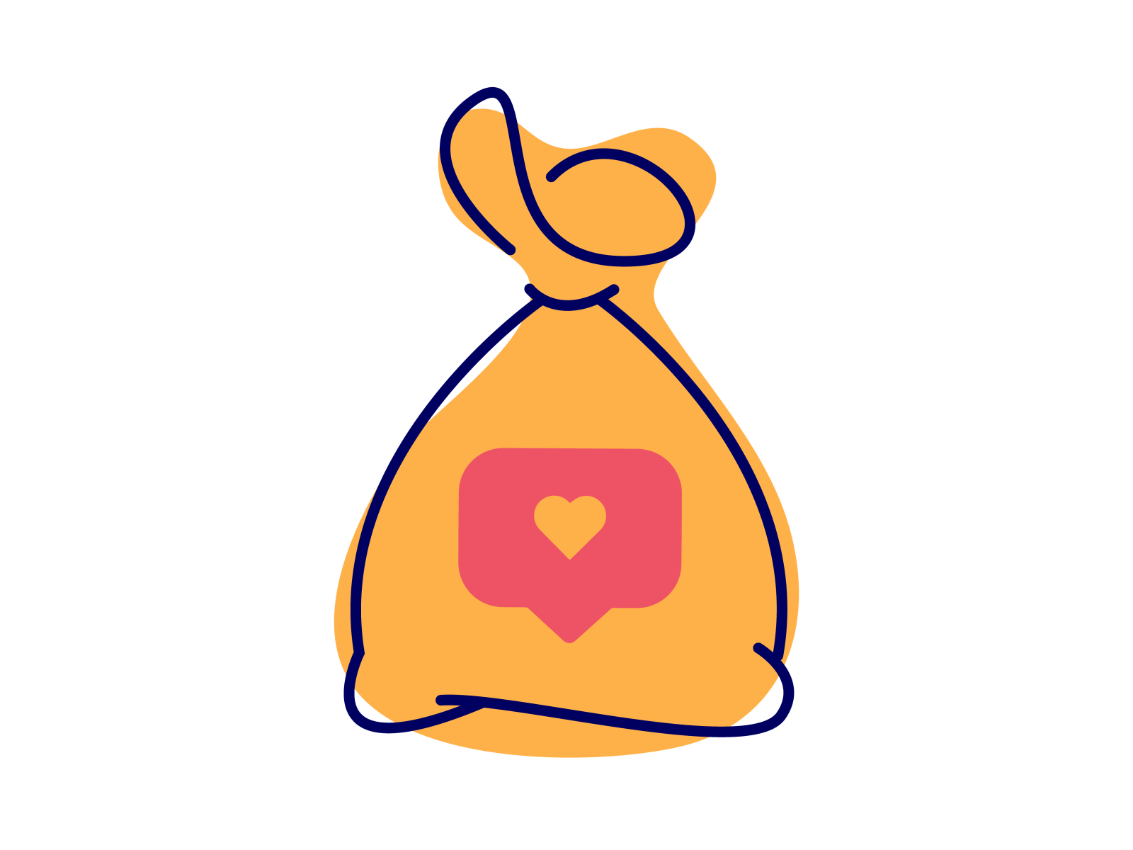 Swag bag by illustrobtion on Dribbble