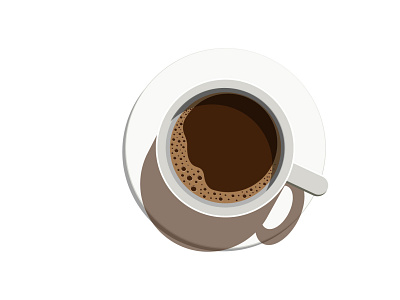 Flat coffee design graphic design illustration logo vector