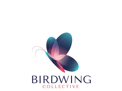 Birdwing Collective branding design graphic design logo logo design