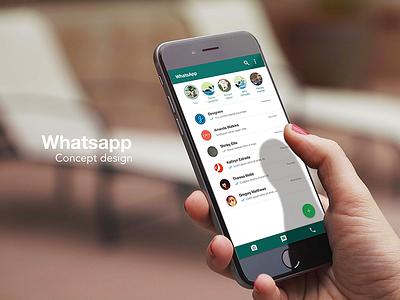WhatsApp Redesign concept design redesign whatsapp