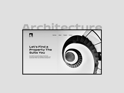 Architecture UIUX Website Design