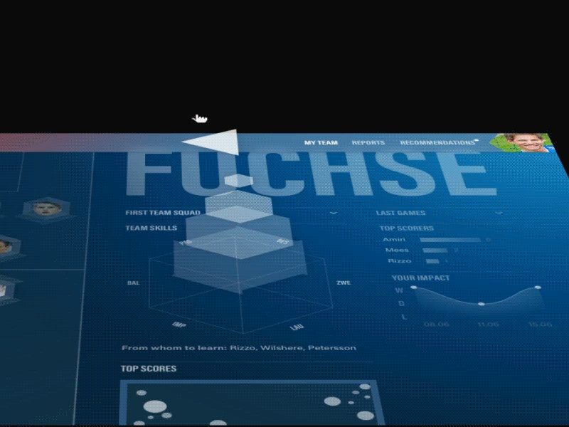 Dataviz for Soccer: My Team Animation 🌑