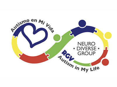 Autism in My Live Support Group branding design graphic design logo vector