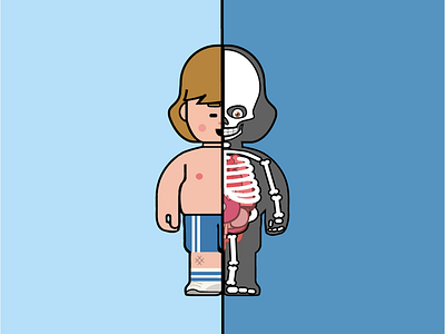 In&Out (1) body child cute family illustration inandout kid vector