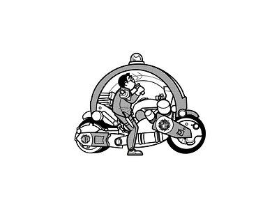 “Auror motorcycle” auror harry potter inktober inktober2019 motorcycle vector