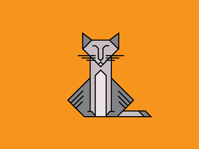 Cat cat diamond geometrical