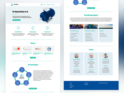 website for airstier elementor interaction design responsive screendesign startup ui ux webdesign website wordpress