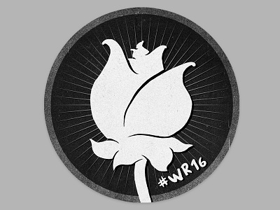 "Weiße Rose" Antifascist Movement Sticker antifascist fckafd rose sticker weisse white