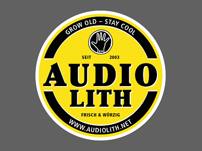 Beer mat audiolith beer mat record label