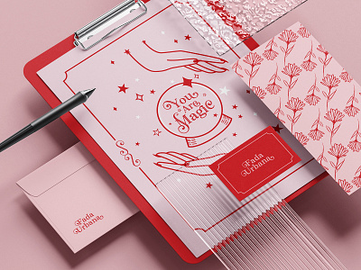 Fada Urbana - Branding brand branding design graphic design illustration logo logotype pink red vector