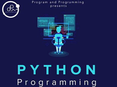 Python Programming Poster in Adobe Illustrator