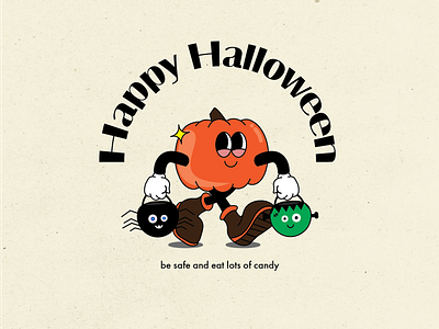 Happy Halloween! app branding character design design graphic design illustration logo ui ux vector