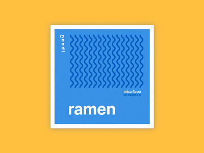 Ramen Noodle Packaging abstract minimal noodles packaging pasta pattern swiss