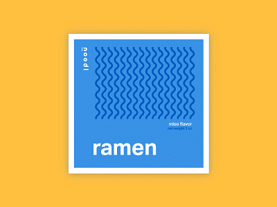 Ramen Noodle Packaging