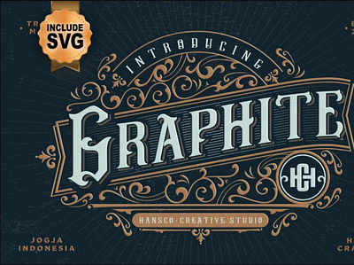 Graphite Font | SVG, DXF, OTF, ttf | fonts procreate app branding design graphic design illustration logo typography ui ux vector