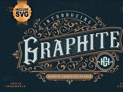 Graphite Font | SVG, DXF, OTF, ttf | fonts procreate