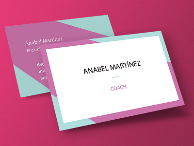 Anabel Martínez - Bussines card brand bussines card personal presentation