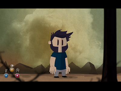 IAN: the game character game illustration postapocalyptic videogame xbox