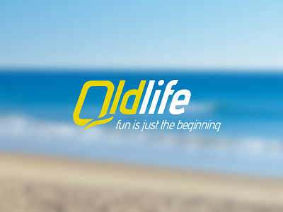 Qld Life Logo australia beach font fun lifestyle logo ocean qld queensland sand summer sun surf typography
