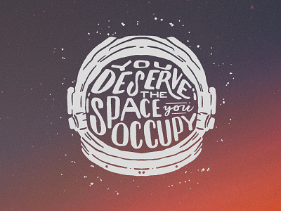 SpaceCoast astronaut graphicdesign illustration merch merchart outerspace quote design screenprinting tshirtdesign twloha typography