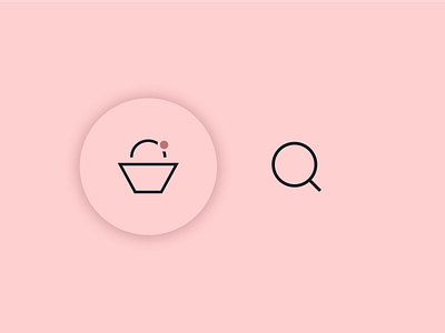 Shopping Cart Icon app design design ui web