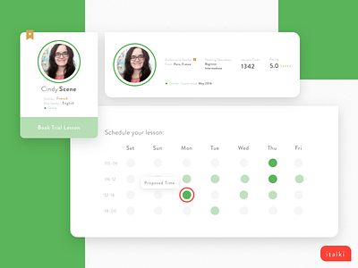 Italki   Schedule Trial Lesson