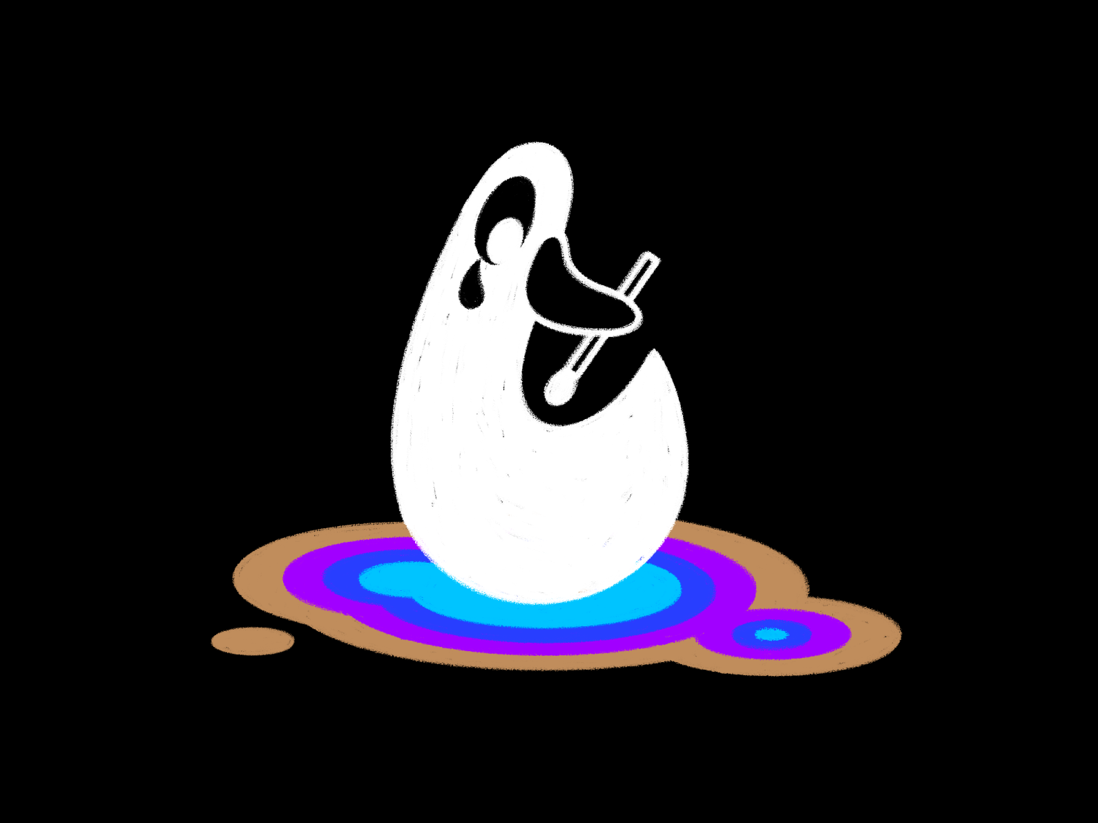 Oil Spill Duck By Lepchik On Dribbble