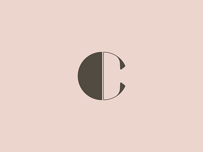 Random C c design font icon letter lettering lettermark logo mark minimal modern serif type typogaphy