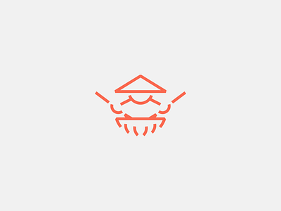 Siam's Secrets Logo asia asian food chef cook design brand branding geometric illustration minimal kitchen wok pan line simple clean logo mark monogram modern restaurant street thai thailand