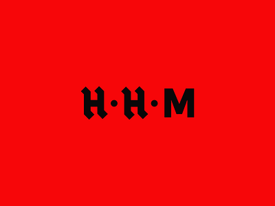 Hip-Hop Makers Logo brand branding identity clean bold simple design typography typeface hiphop music beat icon mark symbol letter h m logo logomark logotype minimal geometric gothic rap record production vector flat typo wordmark modern lettering