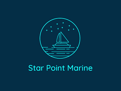 Daily logo challenge 23/50 - Boat logo