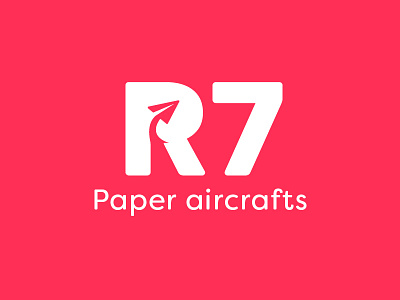 Daily logo challenge 26/50 - Paper Airplane aircrafts airplane branding clean dailylogo dailylogochallenge logo negativ space paper simple vector