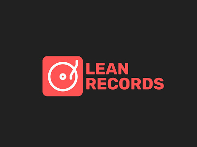 Daily logo challenge 36/50 - Record Label branding clean dailylogo dailylogochallenge label lean logo music records simple vector