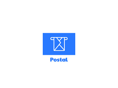 Daily logo challenge 42/50 - Postal Service brand branding clean dailylogo dailylogochallenge logo mail mark postal service simple vector