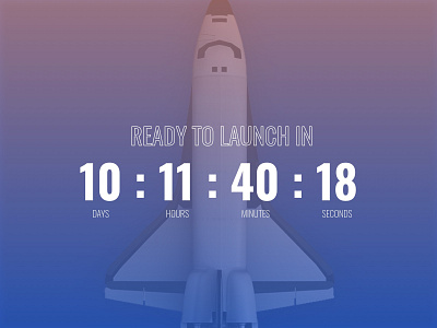 DailyUI 014 Countdowntimer