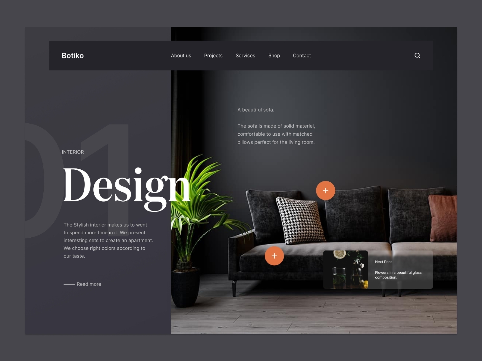 Web Header UI by Abdullah Khalil on Dribbble