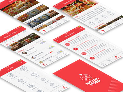 App Royal Food - UI Design