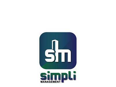 Simpli Management 3d logo branding business logo creative logo design graphic design icon logo mobile icon symbol