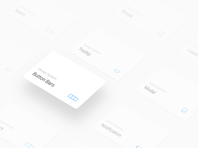 Component Cards bars button cards components design modal system tooltip