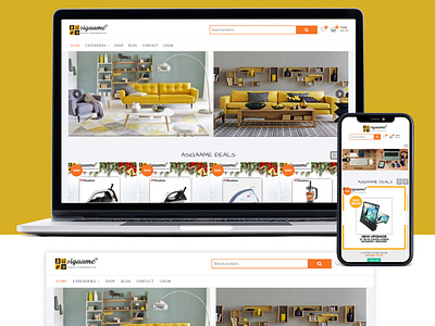 Asigaame, A Buy and Sell E Commerce website