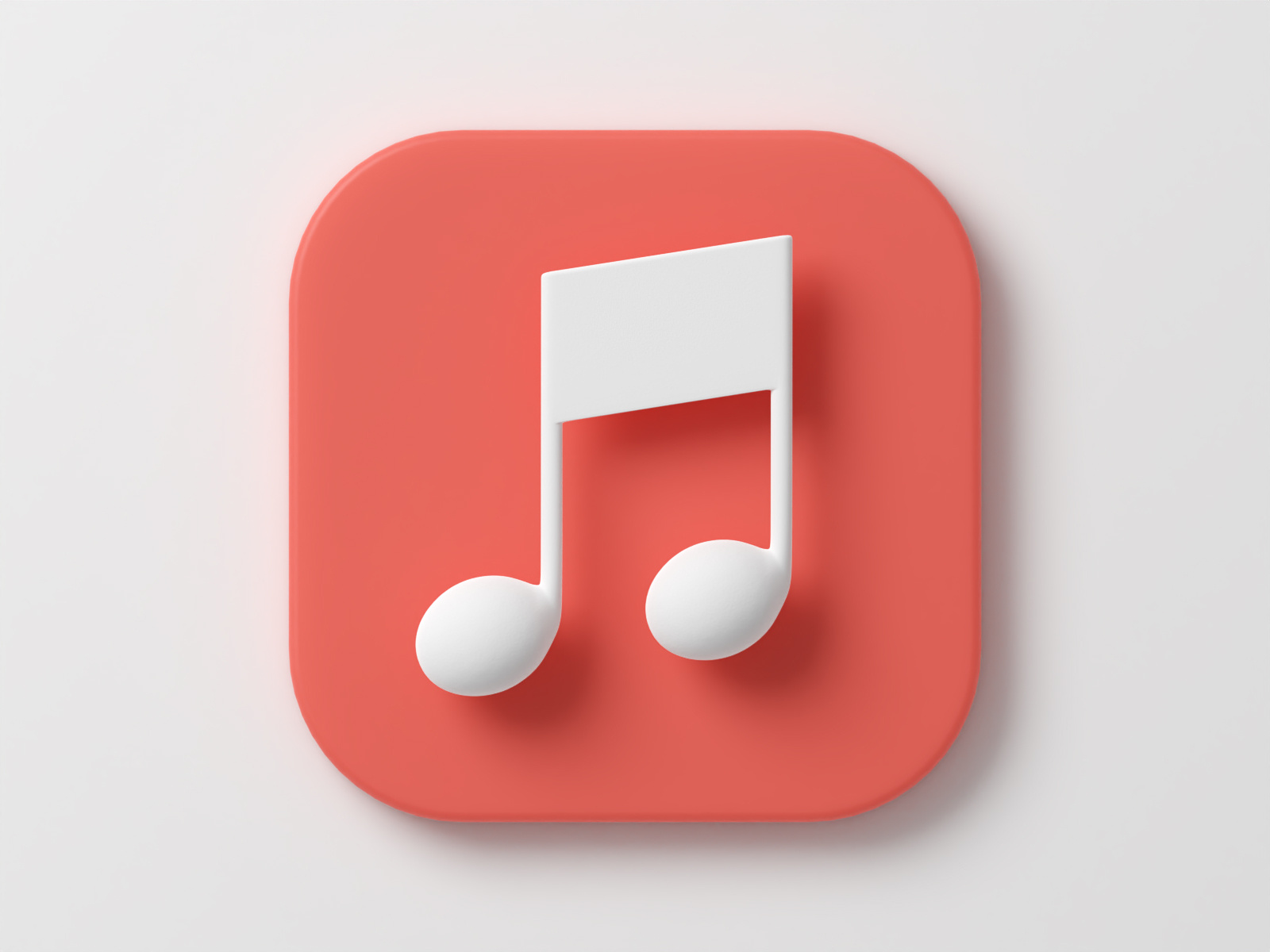 iOS 14 Apple Music 3D App Icon by Sergio Herrera on Dribbble